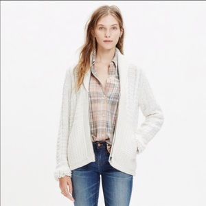 $old Madewell Fridge Sleeves ZIP Cardigan